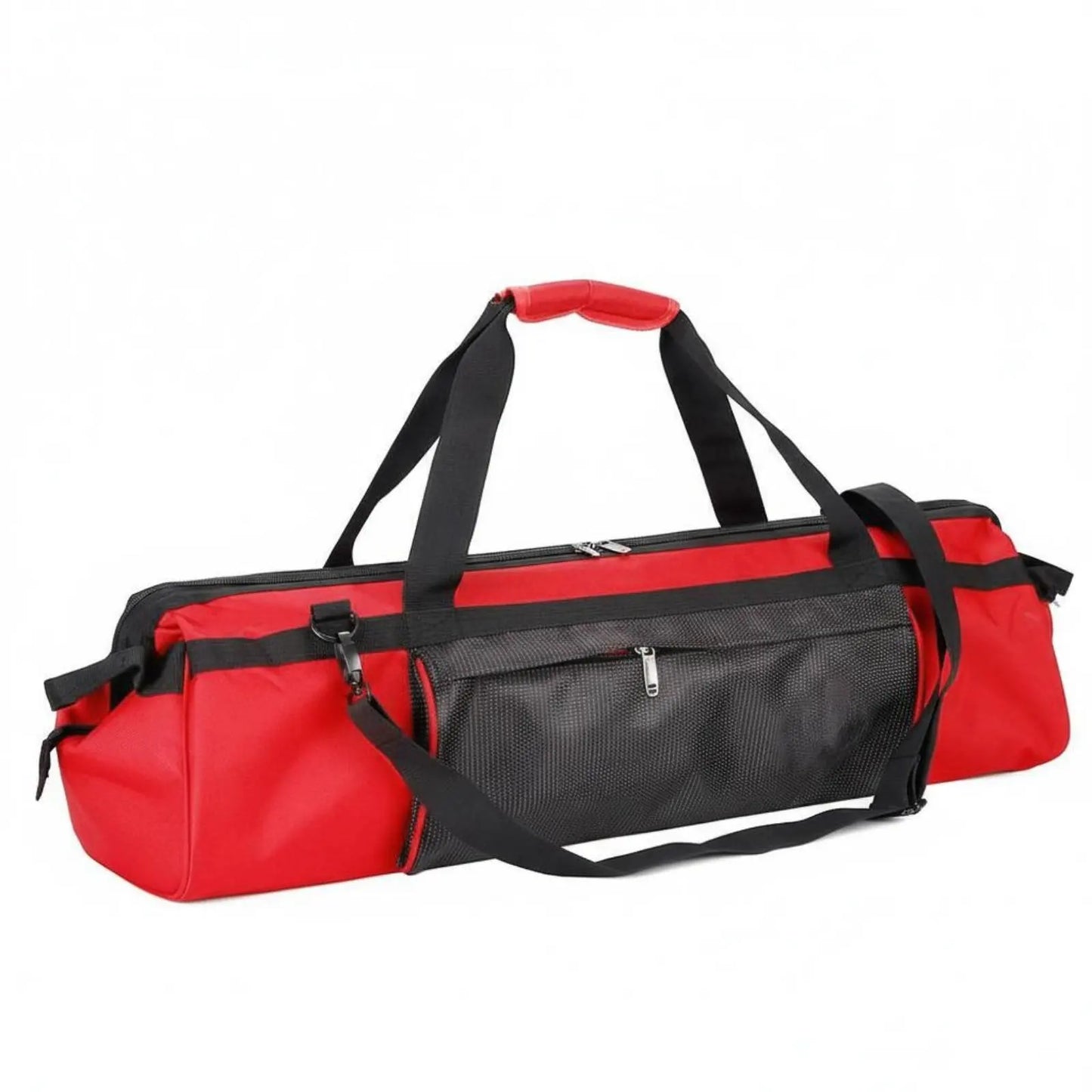 Large Capacity Stretching Duffel Adaptable Straps Stretching Mat Bag Gym Bag with Mat Holder Long-Lasting Fitness Accessory