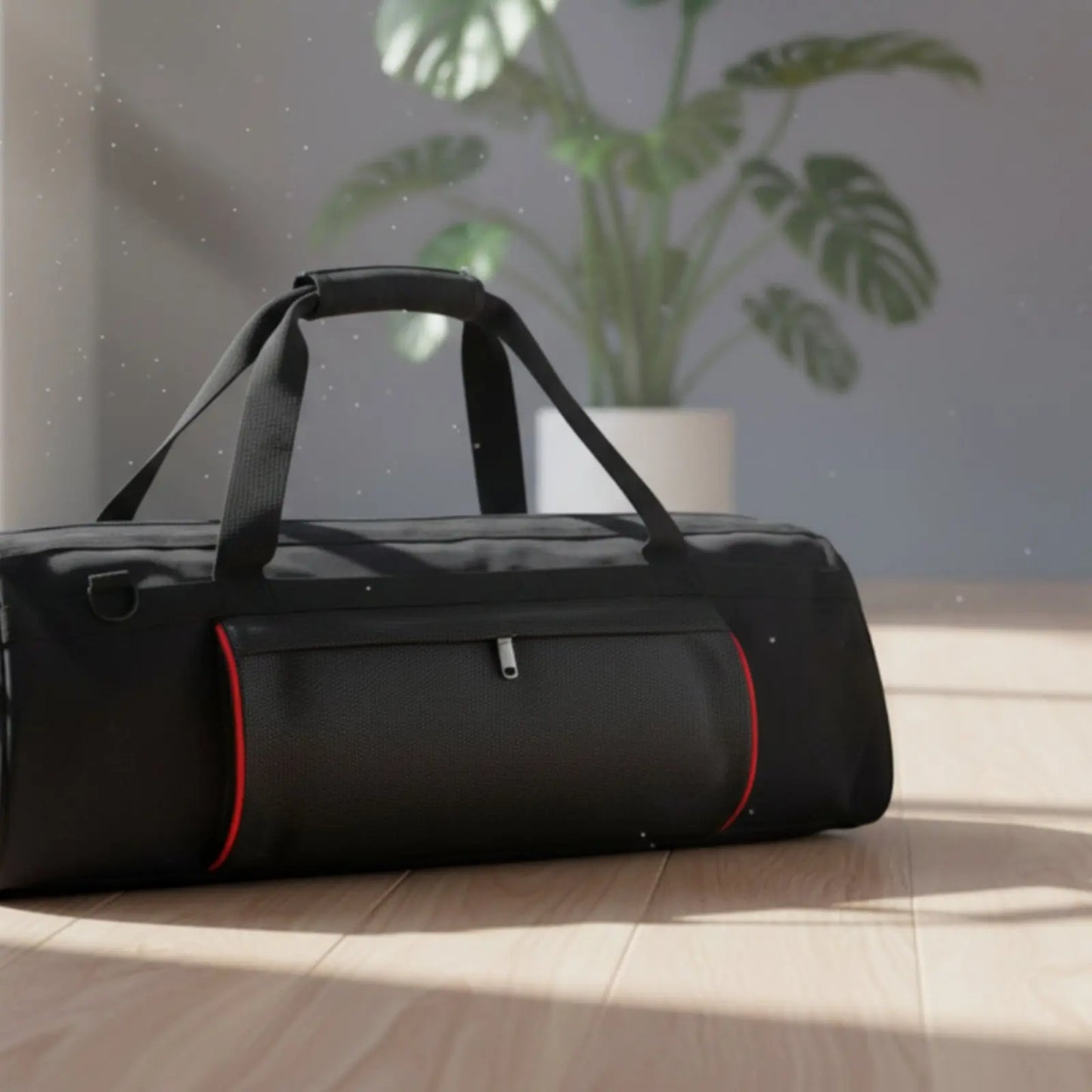 Large Capacity Stretching Duffel Adaptable Straps Stretching Mat Bag Gym Bag with Mat Holder Long-Lasting Fitness Accessory