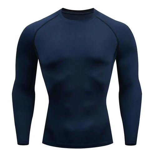 Compression Running Top Men Long Sleeve Shirt For Male Gym Clothing