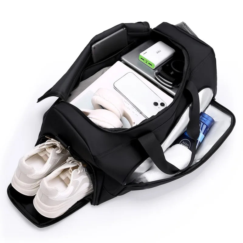 Sports Gym Bag, Large Capacity Handbag,Portable Travel Duffel Bag,