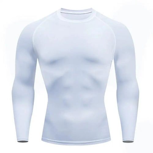 Compression Running Top Men Long Sleeve Shirt For Male Gym Clothing