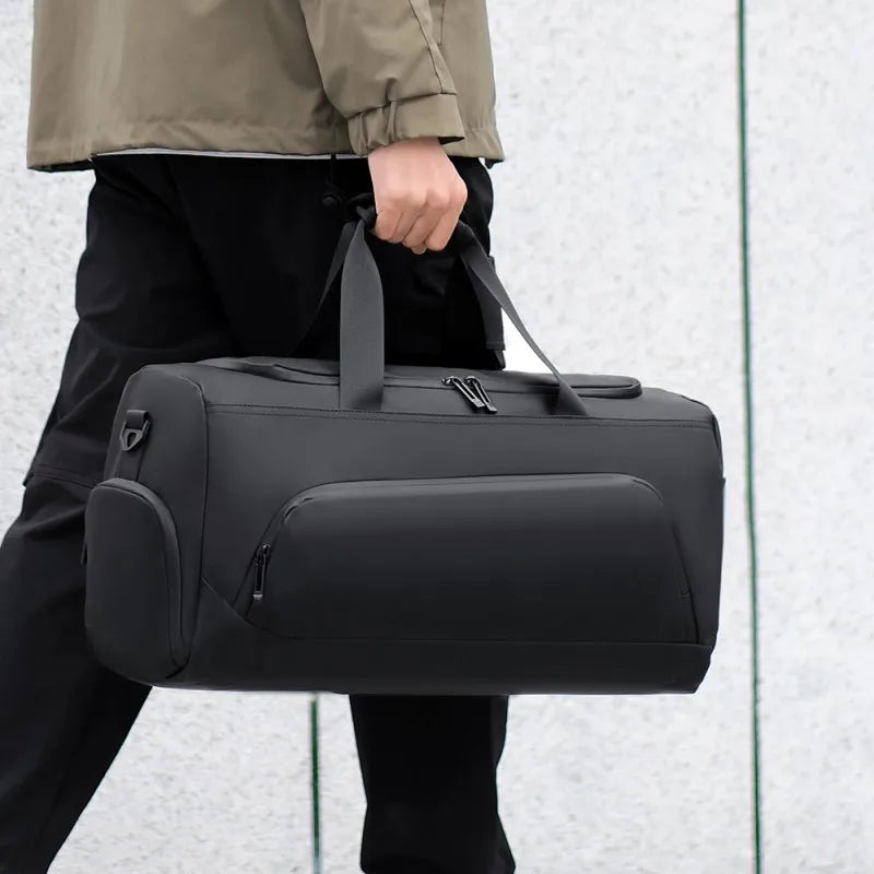 Sports Gym Bag, Large Capacity Handbag,Portable Travel Duffel Bag,