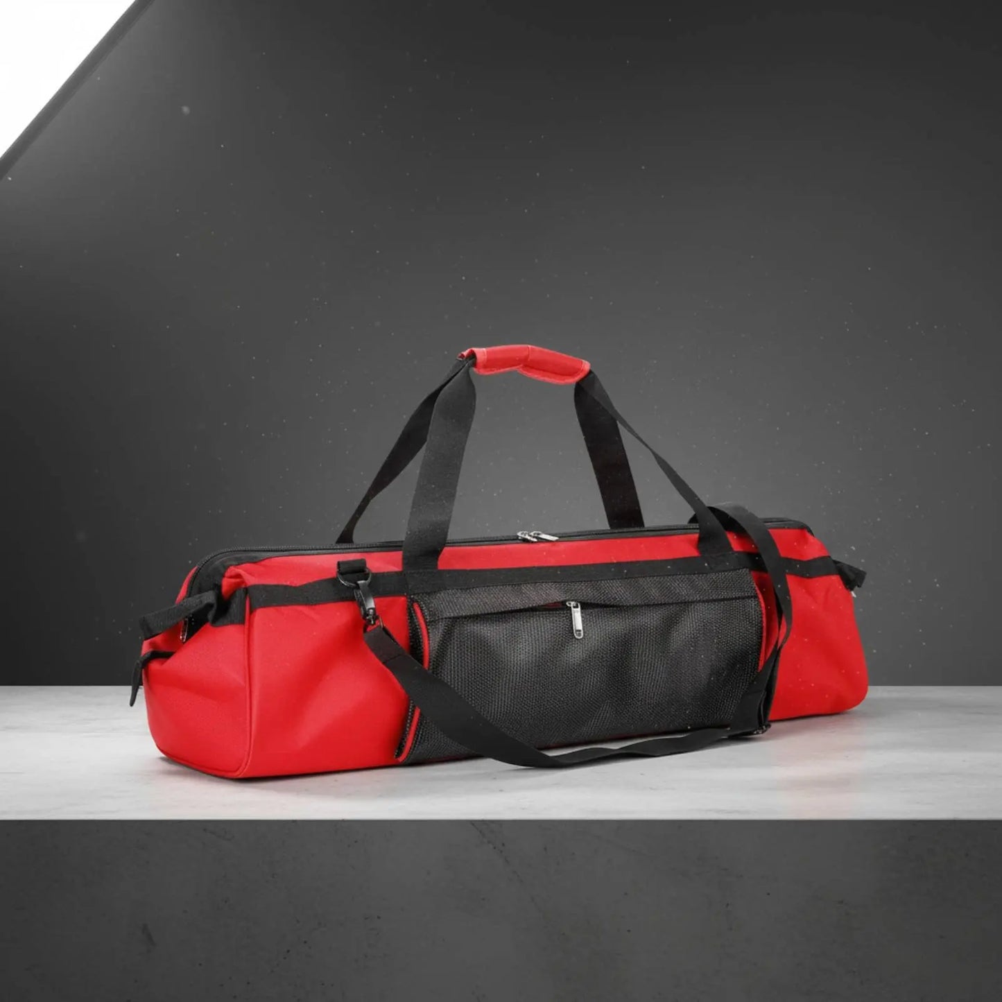 Large Capacity Stretching Duffel Adaptable Straps Stretching Mat Bag Gym Bag with Mat Holder Long-Lasting Fitness Accessory