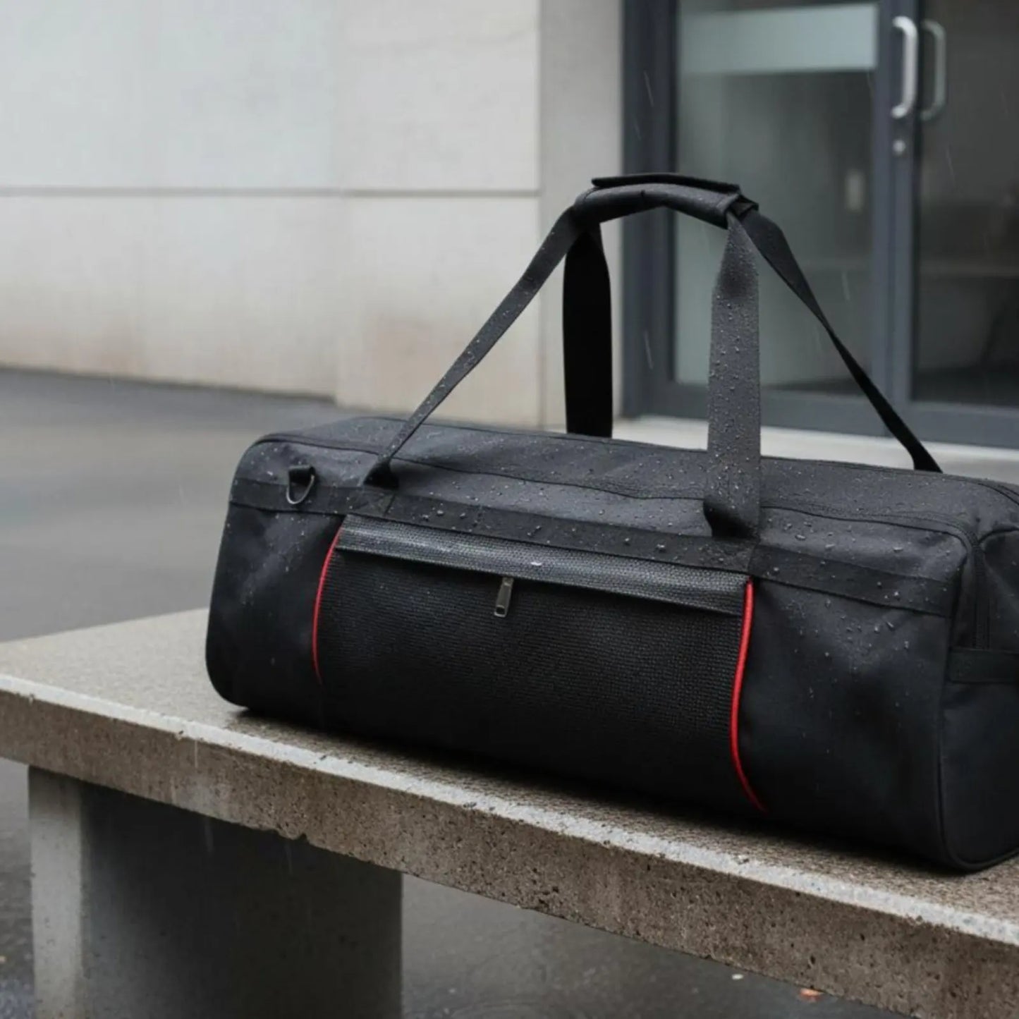 Large Capacity Stretching Duffel Adaptable Straps Stretching Mat Bag Gym Bag with Mat Holder Long-Lasting Fitness Accessory